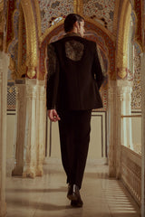 The Golden Drape Indo Western