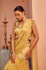 Yellow Lehenga Set