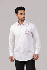 The Answer — Music Narrative Embroidered Shirt