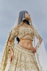 The Golden Dynasty Lehenga