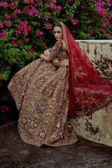 Ruby Majesty Bridal Lehenga