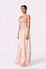 Blush Pink Palazzo Set