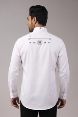 The Answer — Music Narrative Embroidered Shirt
