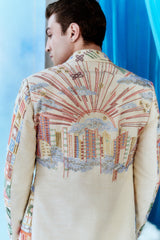 Ivory Illustrated City Bomber Set