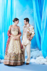 The Ivory Archive Lehenga