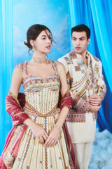The Ivory Archive Lehenga