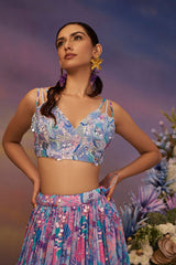 Under The Sea Lehenga