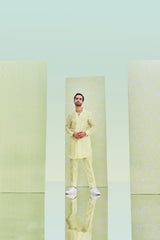 SAFARI COLLAR KURTA SET