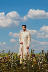 A LINE ANARKALI SHERWANI SET