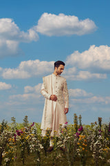 A LINE ANARKALI SHERWANI SET