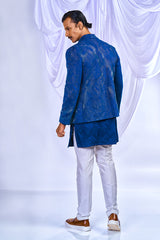 Abstract Bomber Indowestern Set