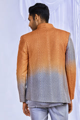 Ombre Indowestern set