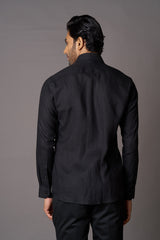 Floral Embroidered shirt