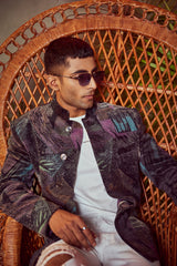 Printed Jodhpuri Jacket