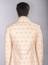 Raw Silk Sherwani