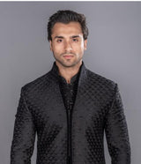 High Neck Geomatric Indo Western