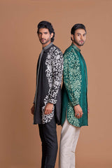 Applique side Detail Work Kurta set