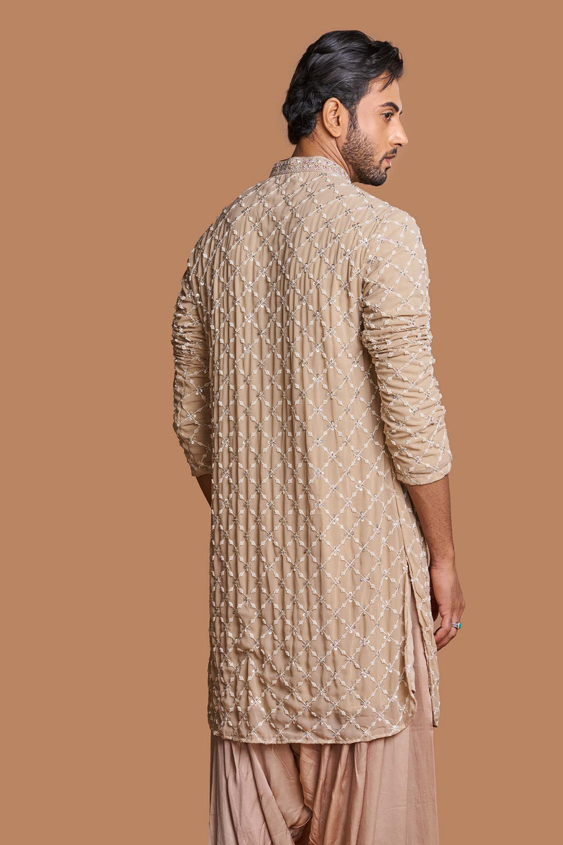 Intricate Design with all over-work kurta set