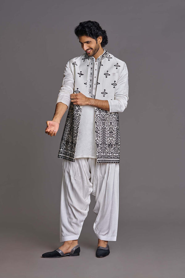 Front Open Bundi Set