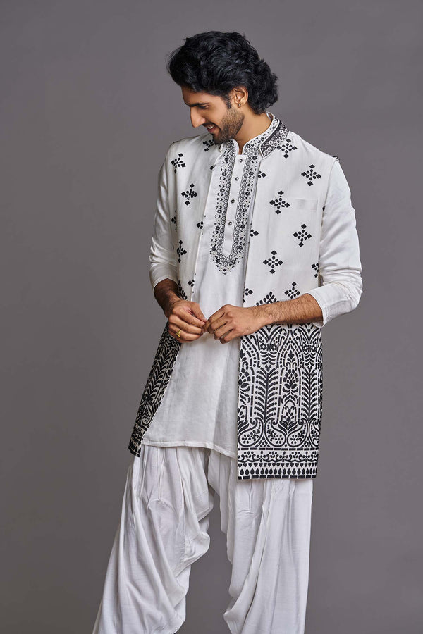 Front Open Bundi Set