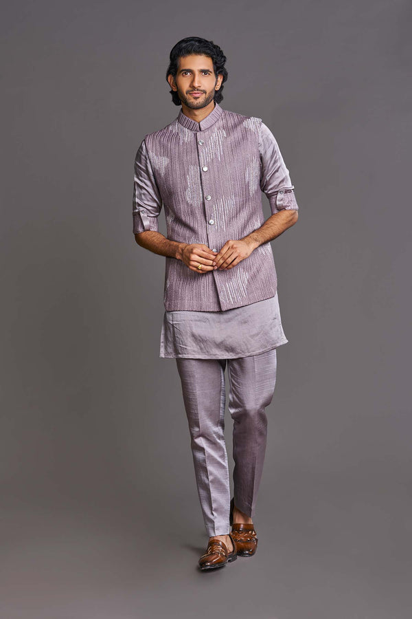 Self Embossed Bundi Set