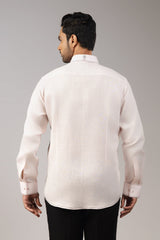 The Café Noir Shirt — Off-White Parisian Streetscape