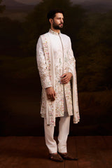 The Garden of Stories (Embroidered Achkan/Sherwani)