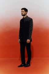 Midnight Cascade Indo-Western