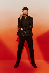 Cosmic Dust Double-Breasted Suit