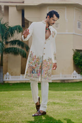 Ivory Heritage Sherwani Set