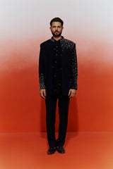 Midnight Cascade Indo-Western