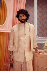 Pinkish-Peach Bandi Set