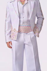 Lilac Bomber Jacket Set