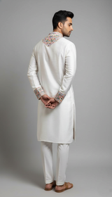 The Ivory Architect Kurta Set
