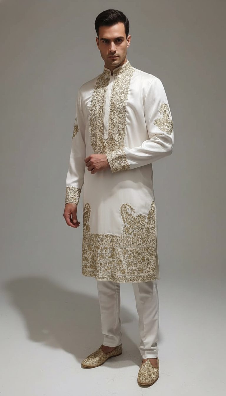 The Gilded Scribe Kurta Set
