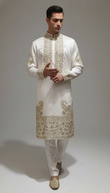 The Gilded Scribe Kurta Set