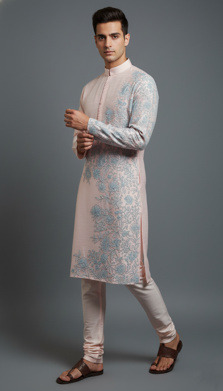 The Floral Serenity Kurta Set