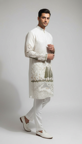 The Verdant Vista Kurta Set