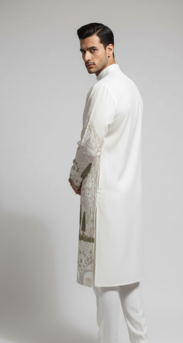 The Verdant Vista Kurta Set