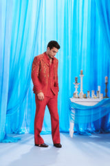 The Crimson Bloom Bomber Set