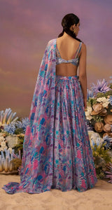 Blue Lehenga
