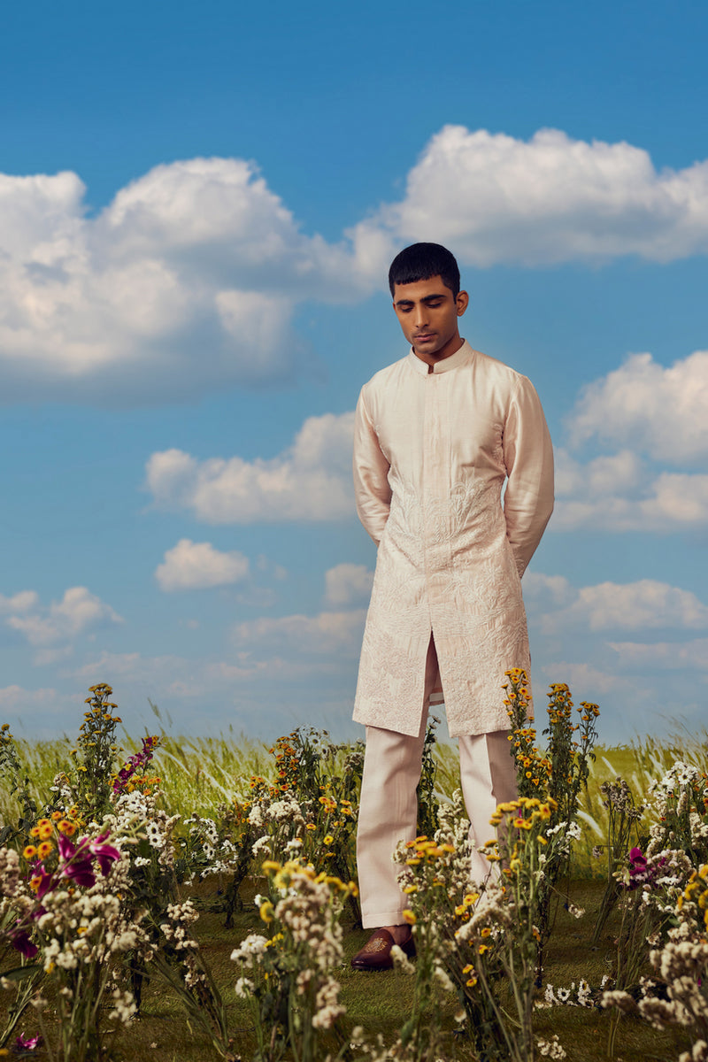 SHERWANI CUT KURTA SET