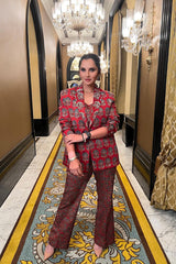 Sania Mirza in Laal Ishq pantsuit