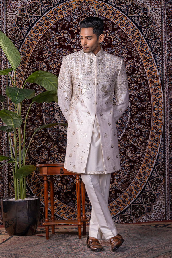 Aplic Work Sherwani Set