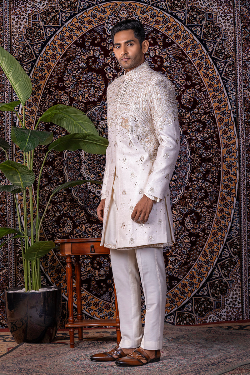 Aplic Work Sherwani Set