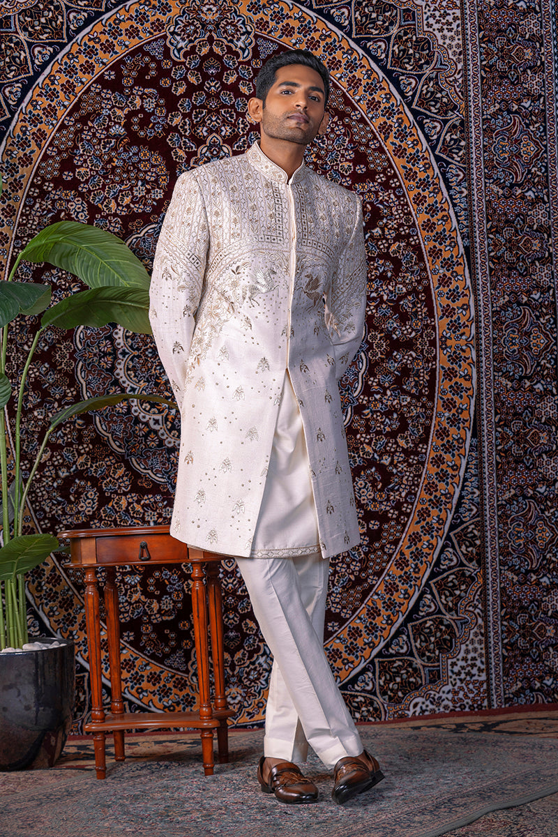 Aplic Work Sherwani Set