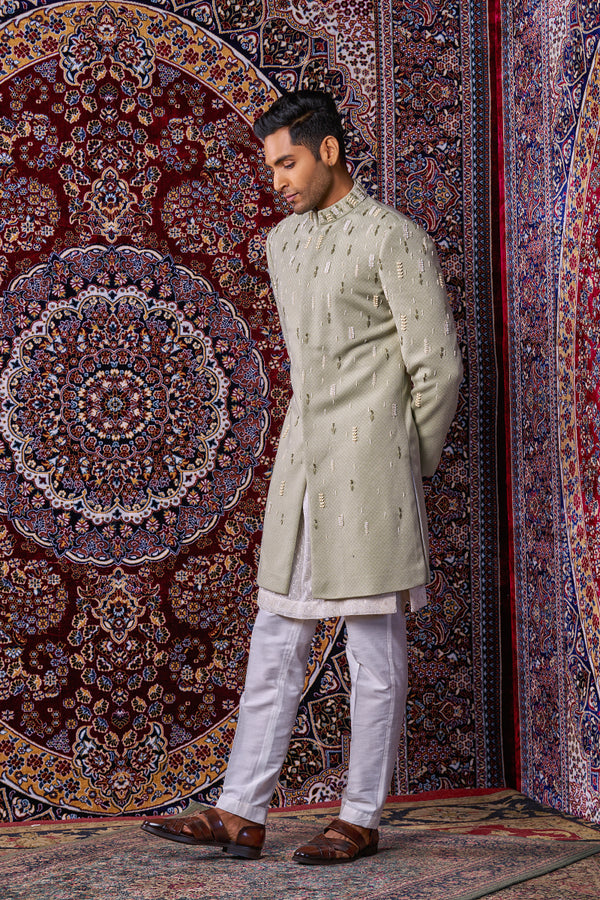 Gradual Tapering Indowestern Set
