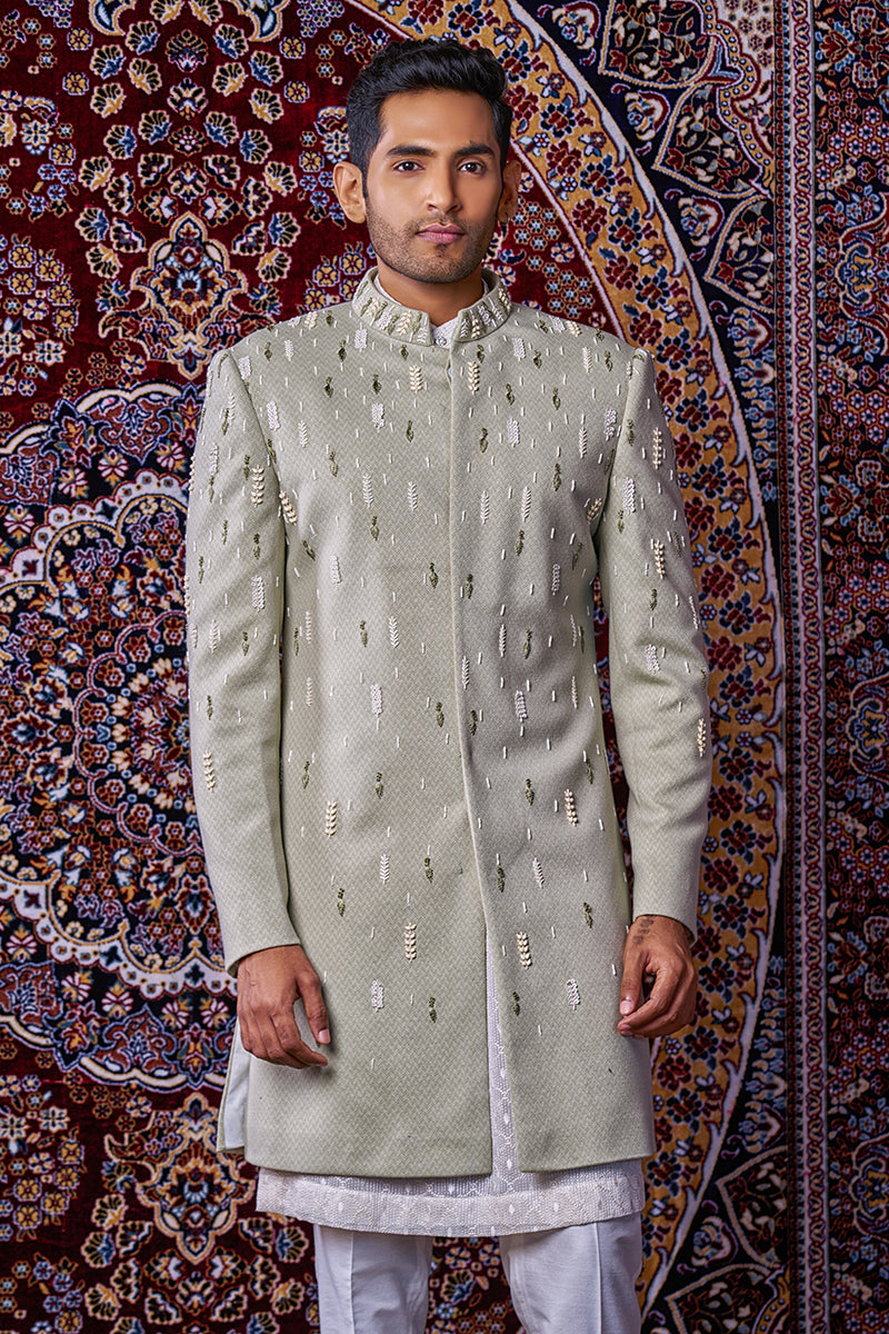 Gradual Tapering Indowestern Set