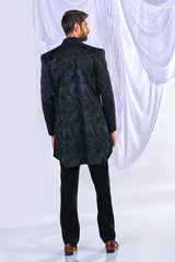 Black Jakad Indowestern Set