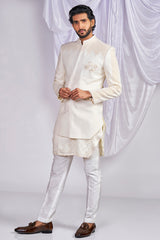 Herringbone Twist Indo western Set